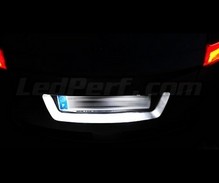 LED Licence plate pack (xenon white) for Renault Megane 2