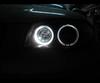 Pack angel eyes with LEDs (pure white) for BMW 1 Series phase 2 - Standard