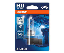 H11 Bulb Osram X-Racer Halogen Xenon Effect for Motorcycle - 55W