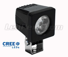 Additional LED Light CREE Square 10W for Motorcycle - Scooter - ATV