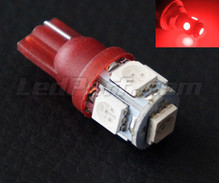 T10 Xtrem Red HP LED bulb (w5w)