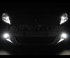 Xenon effect fog light LED pack for Peugeot 5008