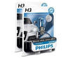 Pack of 2 Philips WhiteVision H3 bulbs (New!)