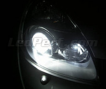 LED Innenraumbeleuchtung Komplettset für Renault Clio 2 Phase 1 weiß