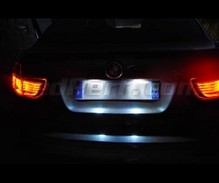 LED Licence plate pack (pure white) for BMW X6 (E71 E72)