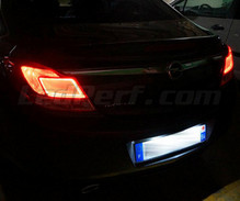 LED Licence plate pack (xenon white) for Opel Insignia